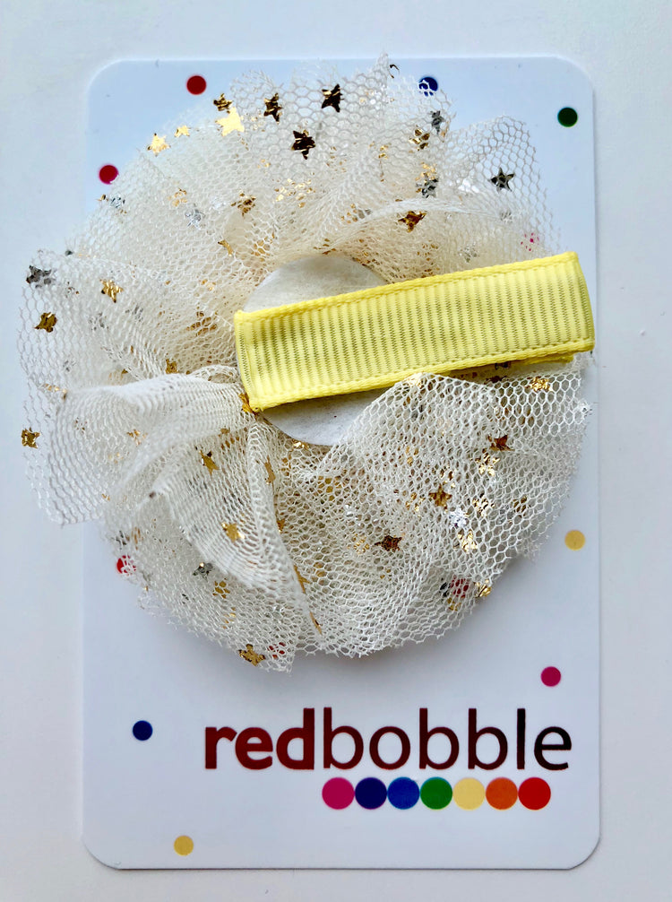 Tulle Star Hair Clip