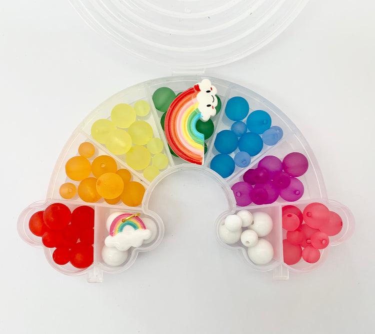 Cloudy Rainbow Bobble It Yourself Kit