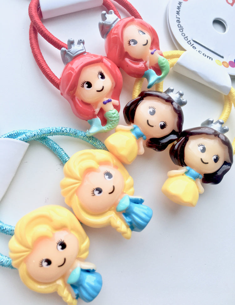 Princess Mini Hair Ties