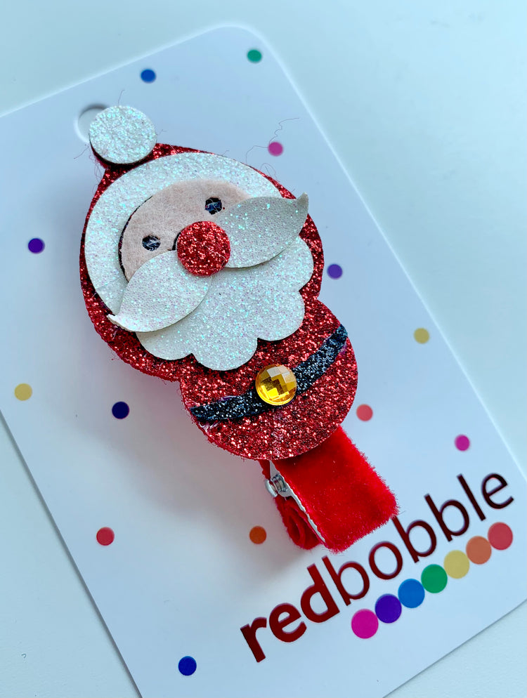 Santa Hair Clip