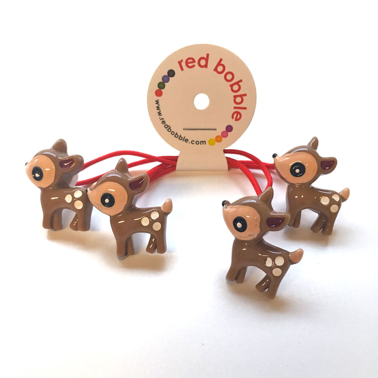 Mini Reindeer Hair Ties