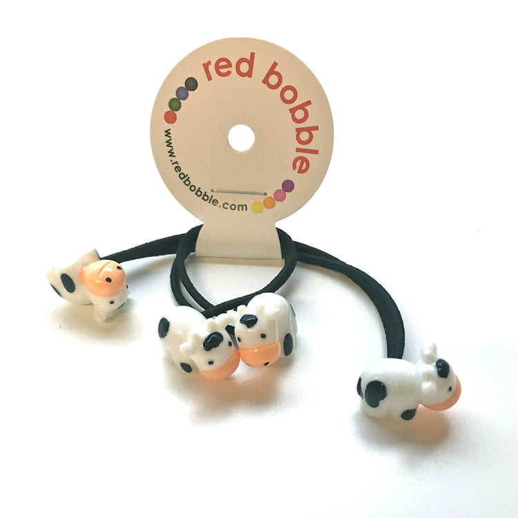 Mini Cows Hair Ties