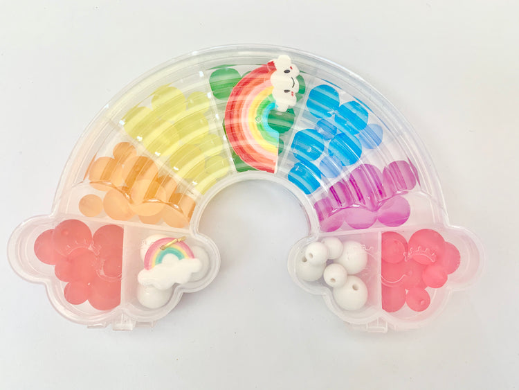 Cloudy Rainbow Bobble It Yourself Kit