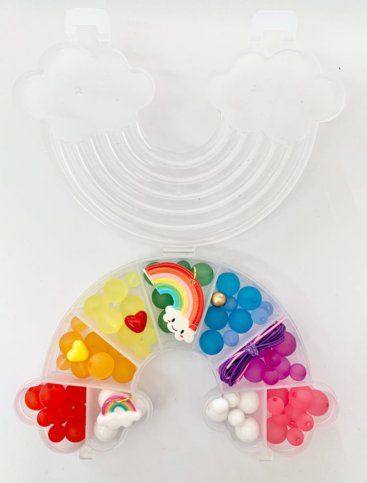 Cloudy Rainbow Bobble It Yourself Kit