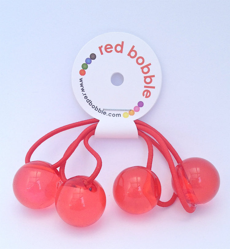 Original Red Bobble Love Hair Ties