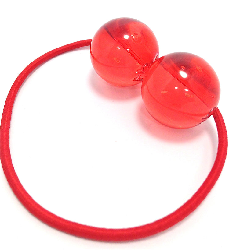 Original Red Bobble Love Hair Ties