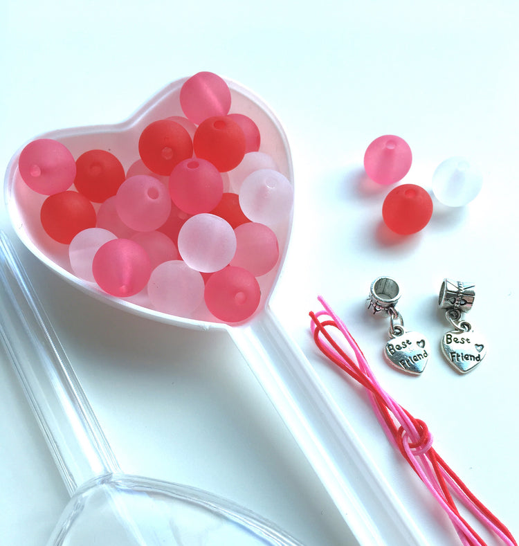 Heart  p o p  BFF  Bobble It Yourself Kit