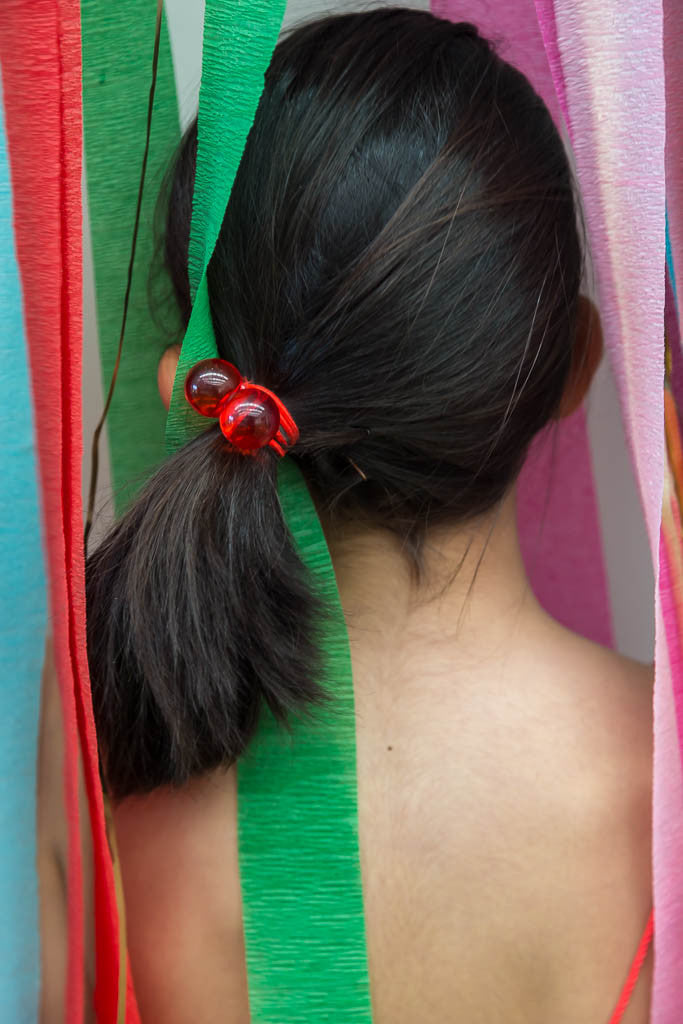 Original Red Bobble Love Hair Ties